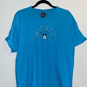 Vintage Embroidered Mickey Mouse Tee
